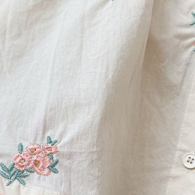 🅽🅴🆆 [80-120] サマーフローラル刺繍セットアップ