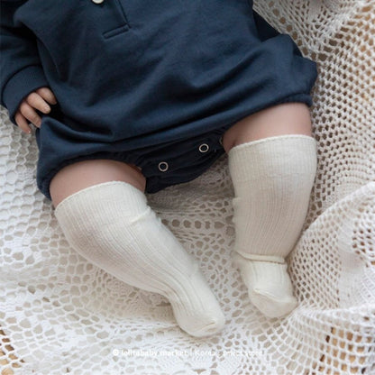 丸襟ラインロンパース(2color)