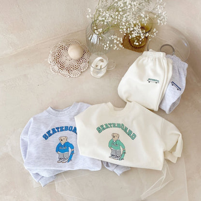 ストリートベアスウェットセットアップ(2color)