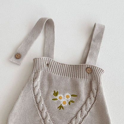 縄編みカントリーニットセットアップ