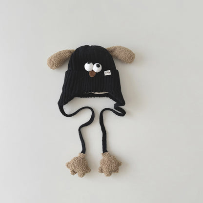 🅽🅴🆆 わんわんキョロニット帽子(3color)