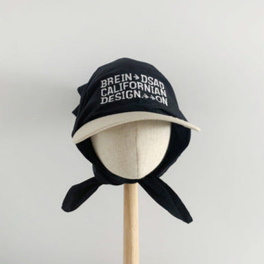 ロゴ刺繍スカーフキャップ(4color)