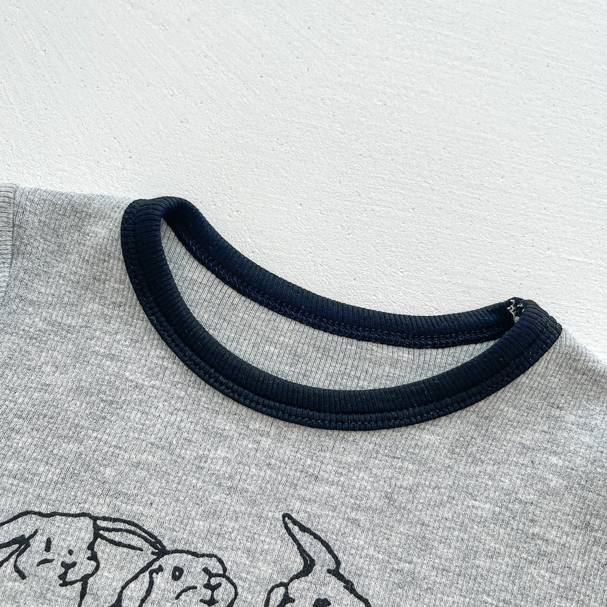 🅽🅴🆆 [3color / 66-90] ナチュラルラビットリブロンパース