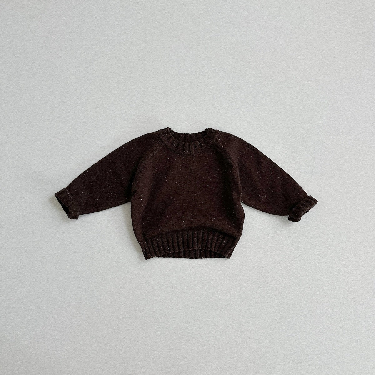 🅽🅴🆆 [2color / 73-100] ラウンドネックネップニットトップス