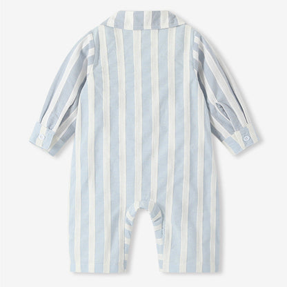 🅽🅴🆆 ストライプベビーセレモニーロンパース