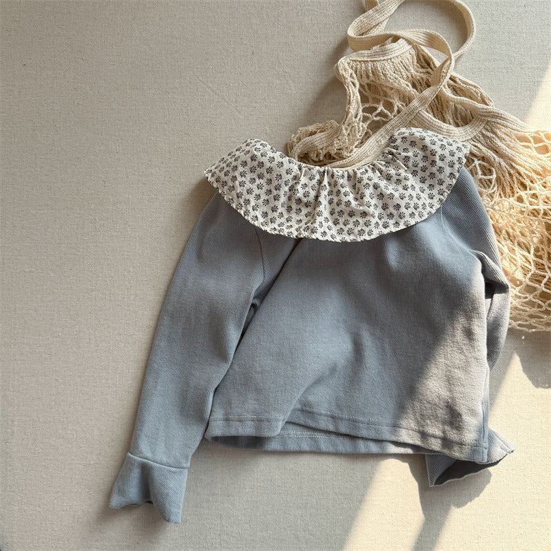 小花衿チューリップトップス(3color)