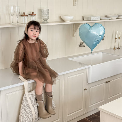 ガールズスイートチュールドレス(2color)