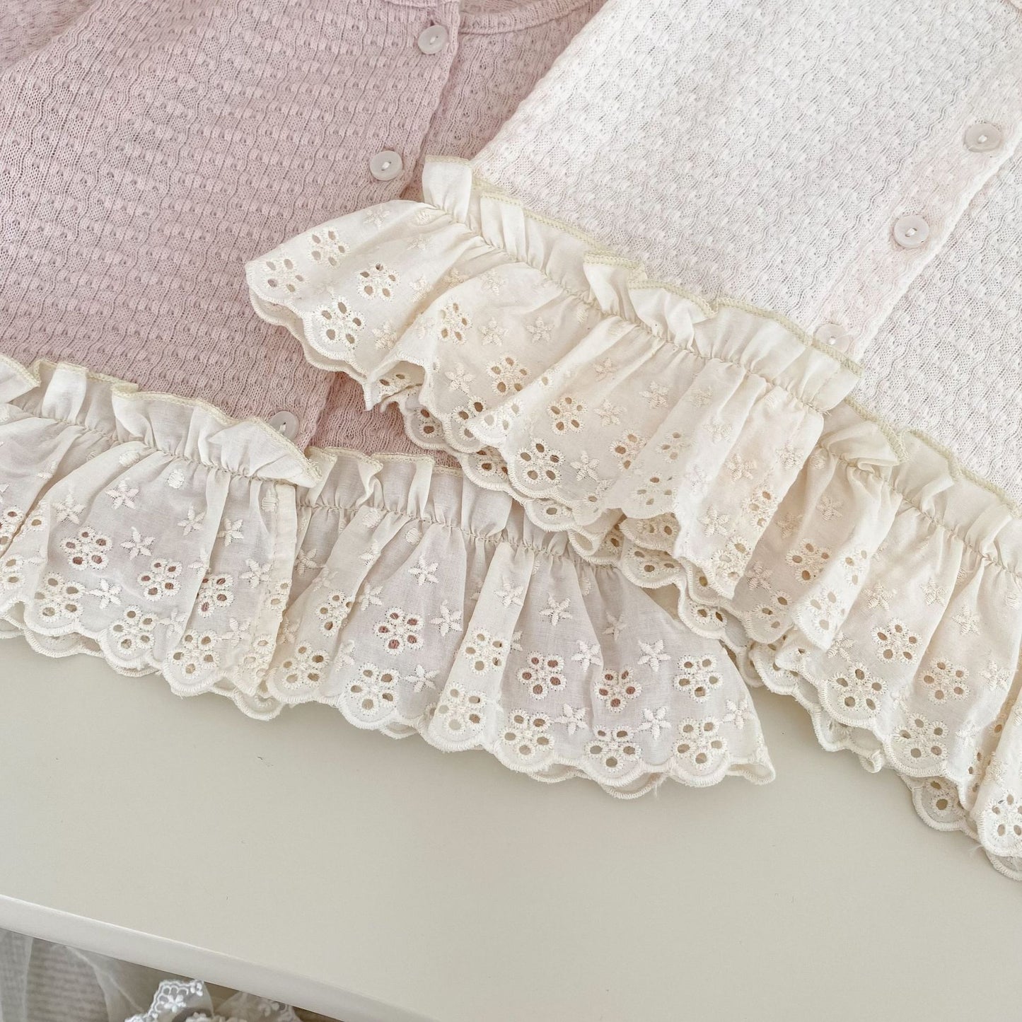 ナチュラルガーリーカーディガン(2color)