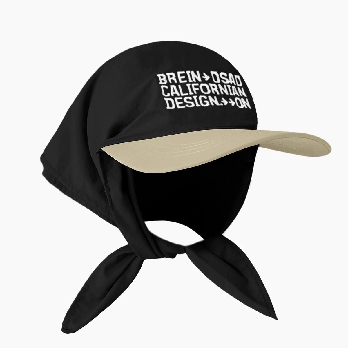 ロゴ刺繍スカーフキャップ(4color)