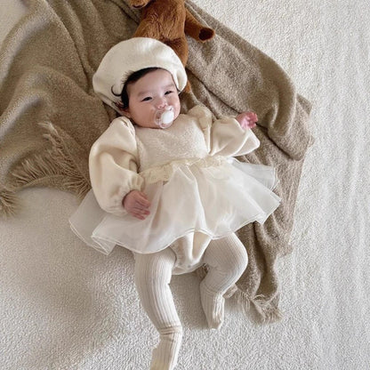 🅽🅴🆆 もこもこホワイトセレモニーベビーセット