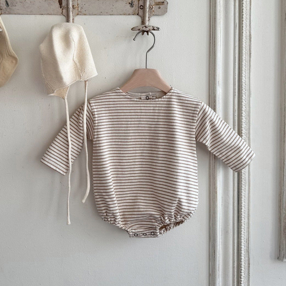 フレンチボーダーロンパース(2color)