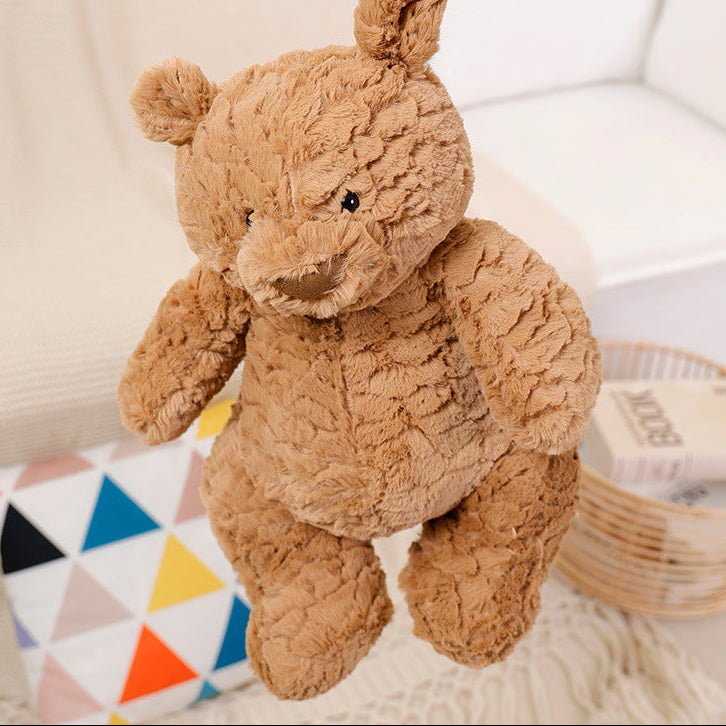 holiday bear stuffed toy