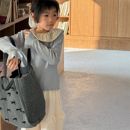 小花衿チューリップトップス(3color)