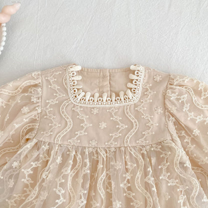 🅽🅴🆆 ヨーロピアン刺繍セレモニードレス(2type)