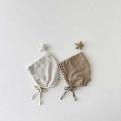 スターベビーナチュラルボンネット(2color)