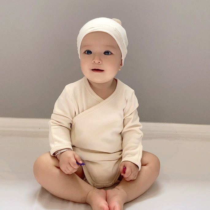 ベビーコットンロンパース(6color)