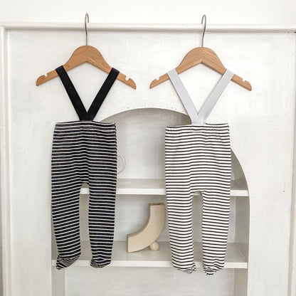 ボーダーサスペンダーレギンス(2color)