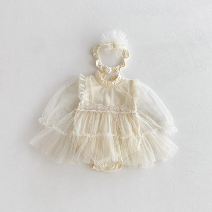 🅽🅴🆆 セレモニーチュールベビードレス