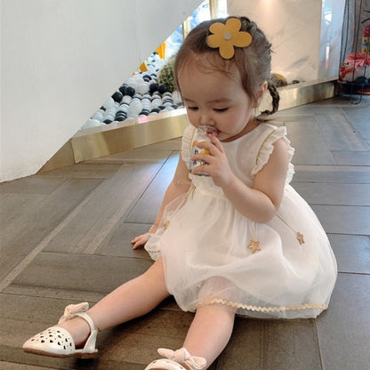 ［再販売］ノースリーブフリルレースドレス