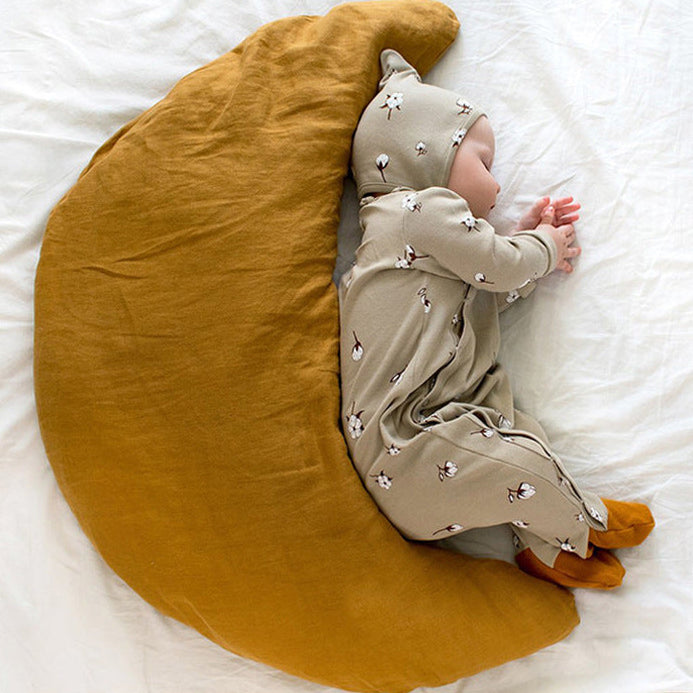 北欧バイカラーベビーロンパースセット(3color)