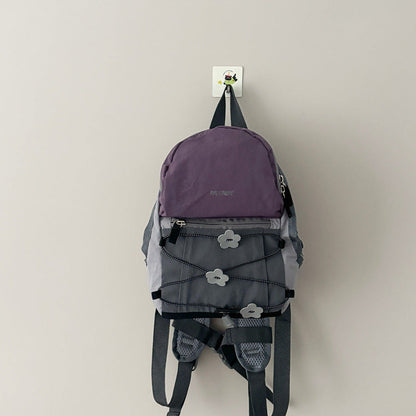 🅽🅴🆆 [3color] ポイントフラワーカジュアルキッズリュック
