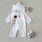 なりきりベアジッパーロンパース(3color)