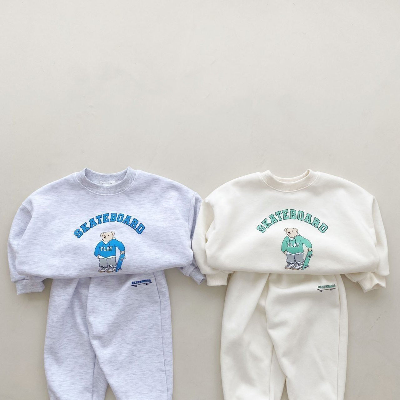 ストリートベアスウェットセットアップ(2color)