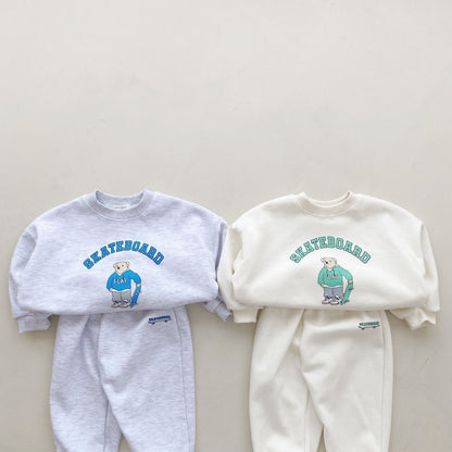 ストリートベアスウェットセットアップ(2color)