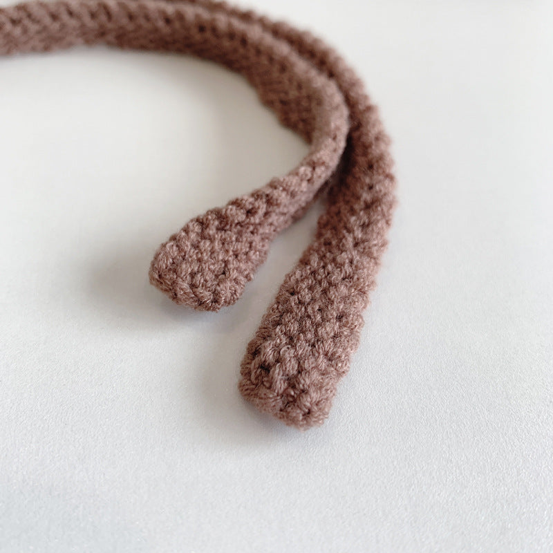 🅽🅴🆆 プチぽんぽん耳ニットボンネット(3color)