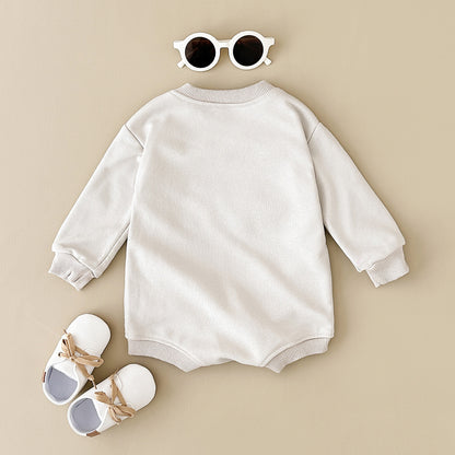 もこロゴスウェットロンパース