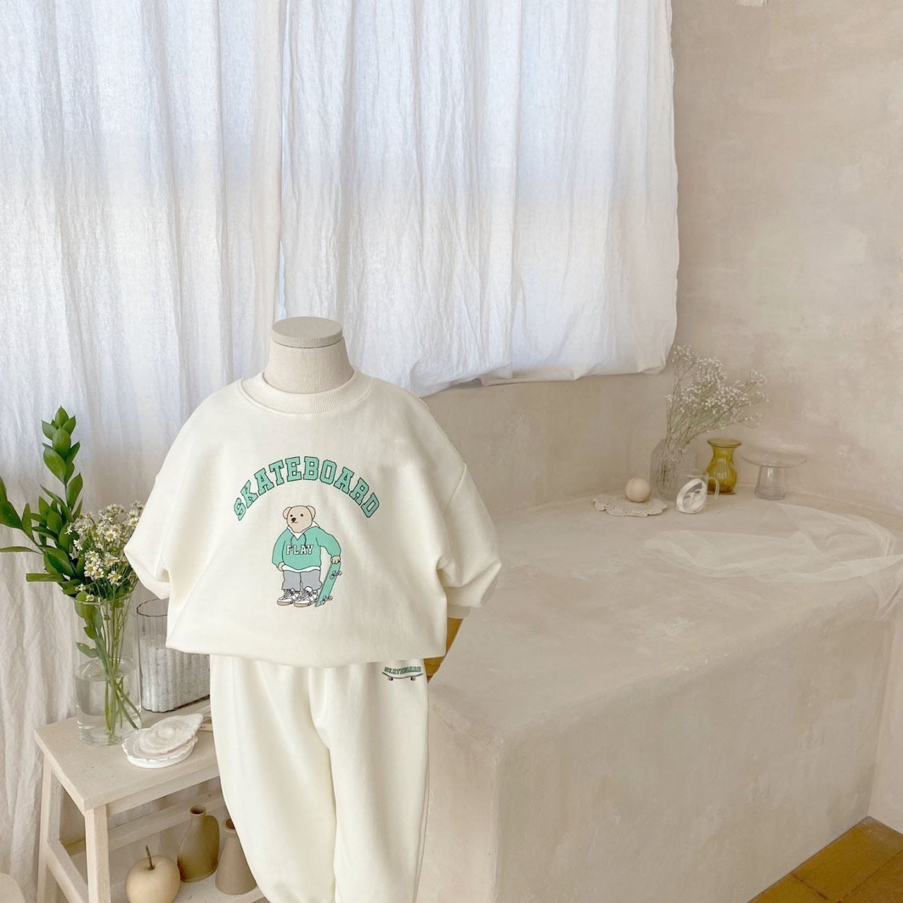 ストリートベアスウェットセットアップ(2color)