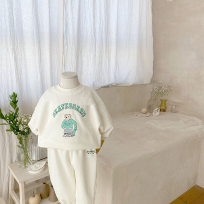 ストリートベアスウェットセットアップ(2color)