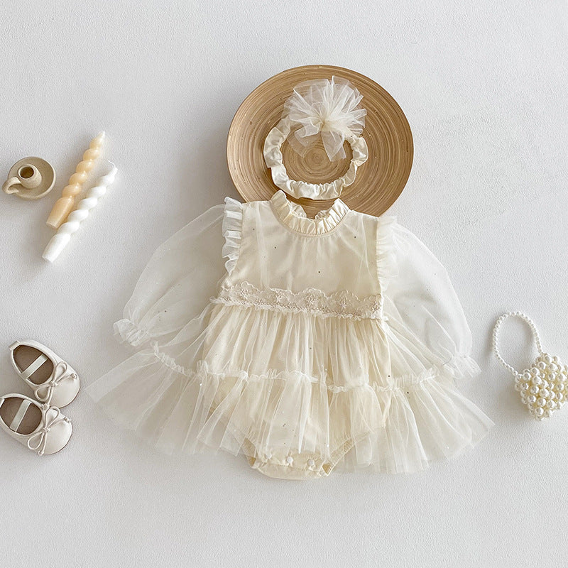 🅽🅴🆆 セレモニーチュールベビードレス