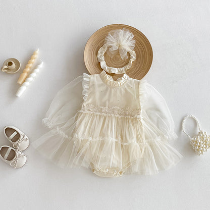 🅽🅴🆆 セレモニーチュールベビードレス