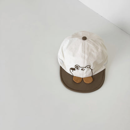 🅽🅴🆆 [4color / one size] カジュアルベアデザインキャップ