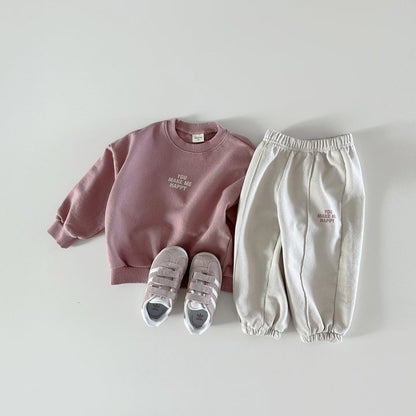 カジュアルバイカラーセットアップ(2color)