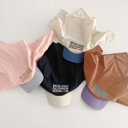 ロゴ刺繍スカーフキャップ(4color)