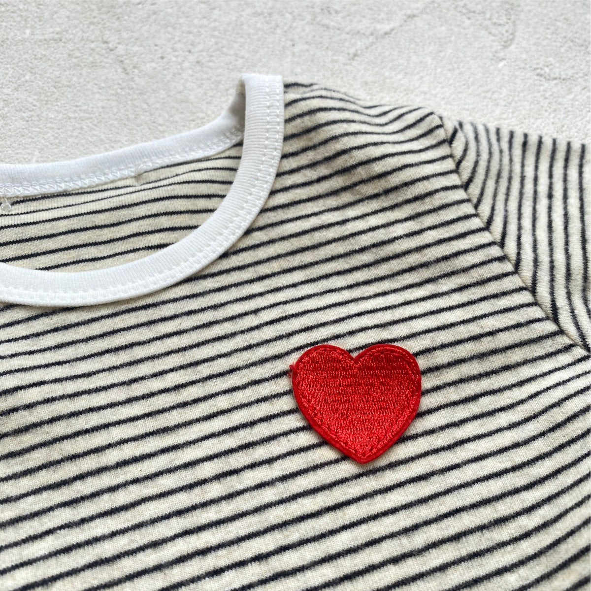 ナチュラルベビールームウェア3点セット(2color)