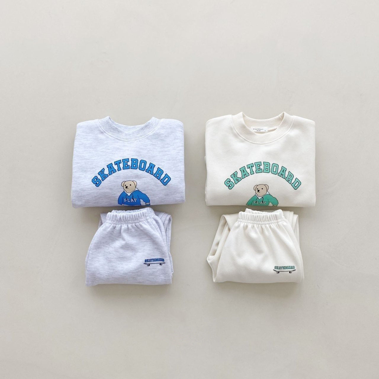 ストリートベアスウェットセットアップ(2color)