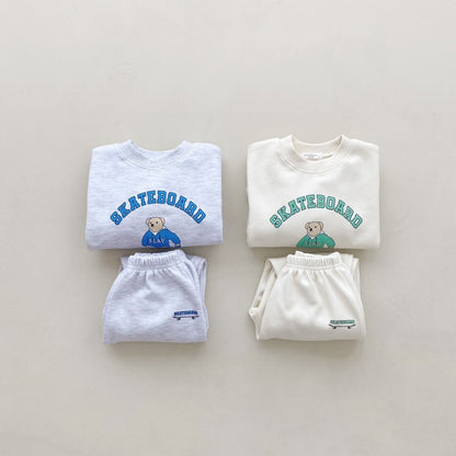 ストリートベアスウェットセットアップ(2color)