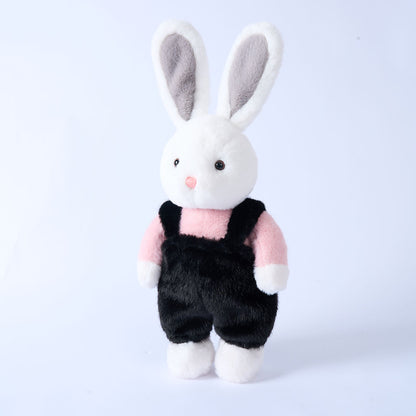 🅽🅴🆆 overalls rabbit stuffed toy