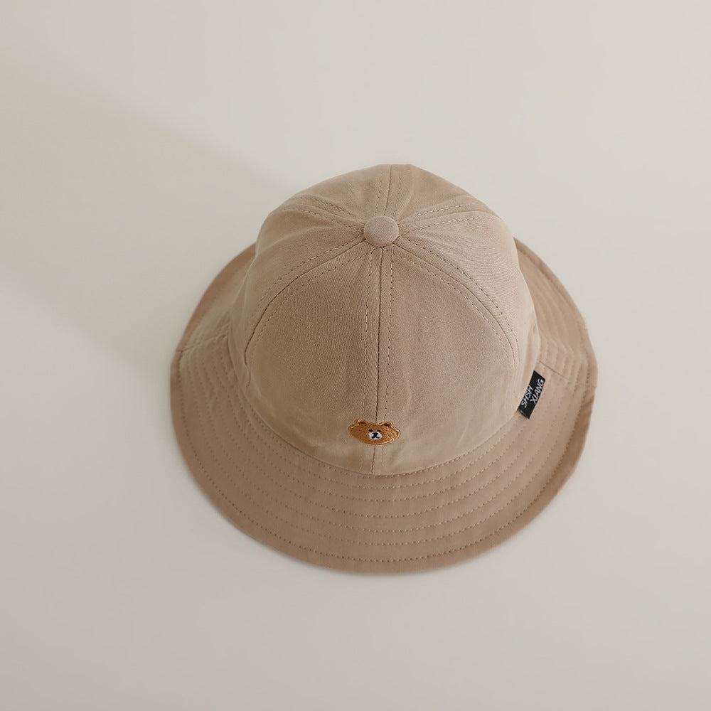 クマさん刺繍サンハット(6color)