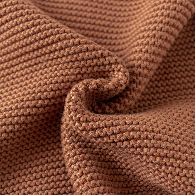 レインボーベビーニットサロペット(3color)