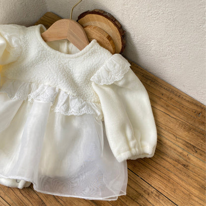 🅽🅴🆆 もこもこホワイトセレモニーベビーセット