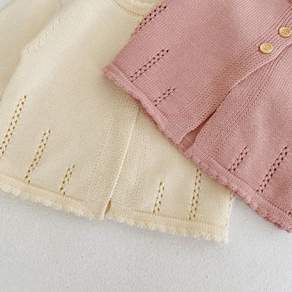 北欧シンプルニットカーディガン(2color)