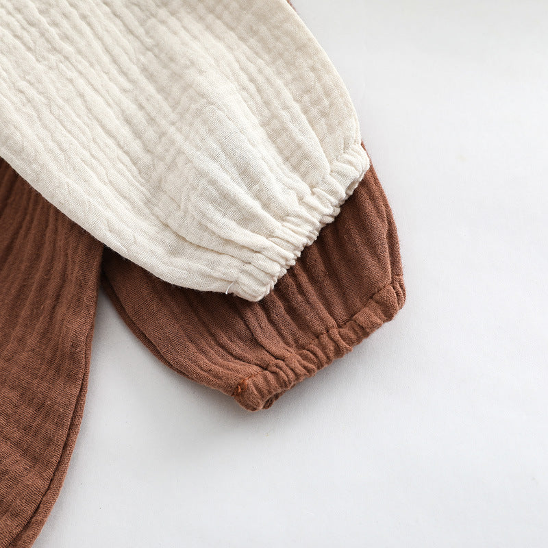 フォレストコットンロンパース(2color)