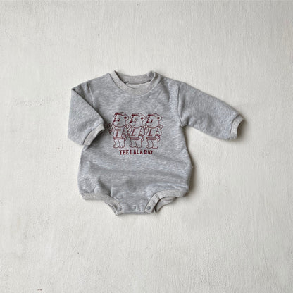 ベアブラザースウェットロンパース(2color)