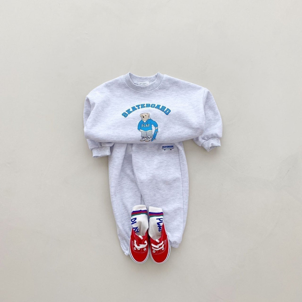 ストリートベアスウェットセットアップ(2color)