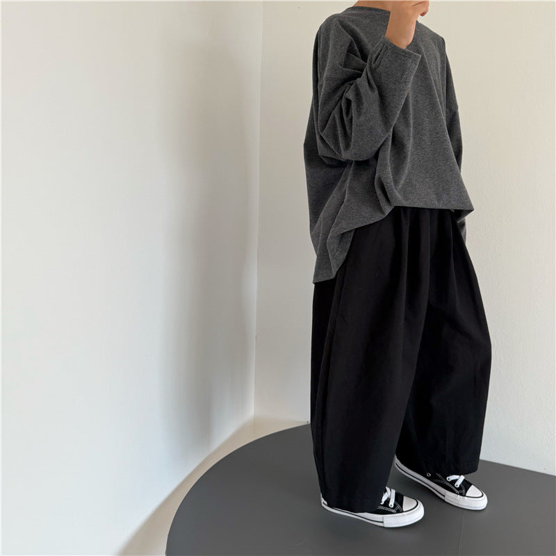 🅽🅴🆆 [80-130] デザインタックワイドパンツ