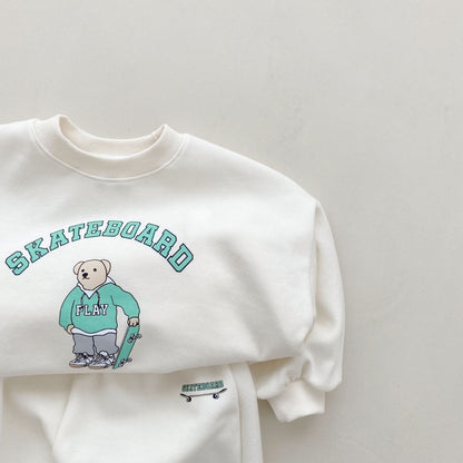 ストリートベアスウェットセットアップ(2color)